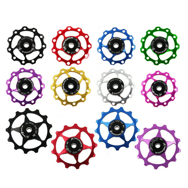 11T Bicycle Jockey Wheel For Rear Derailleur Gear Mech Pulley Set KS